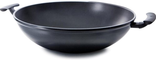 BK wokpan inductie keramisch 36 cm zwart PFAS-vrij aluminium-2
