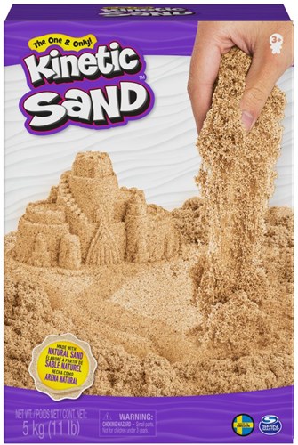 Spin Master Kinetic Sand speelzand bruin 5 kg sensorisch speelgoed
