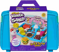 Spin Master Kinetic Sand Snackbar speelset - creatieve zandbak