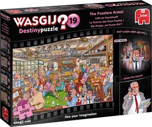 Jumbo puzzel Wasgij Destiny 19 INT - Cafe de Puzzelhoek! - 1000 stukjes