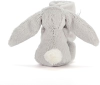 Jellycat Knuffeldoekje Bashful Zilveren-3