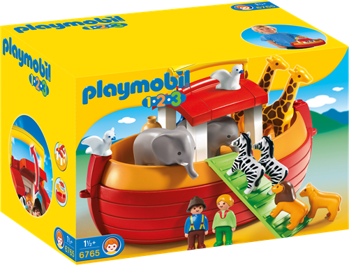 Playmobil 1.2.3 - Meeneem Ark van Noach 6765