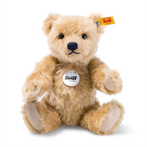 Steiff knuffel teddybeer Emilia, roodachtig bruin