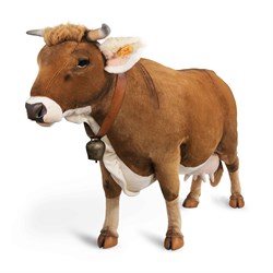 Steiff pluche koe studio - 230 cm design verzamelobject