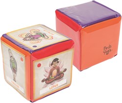 Megaform yoga dobbelstenen set voor kinderen en beweging