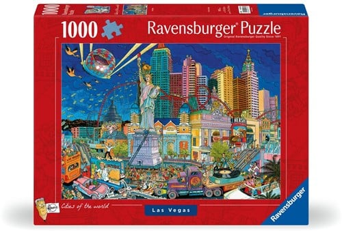 Ravensburger puzzel fleroux las vegas 1000 stukjes