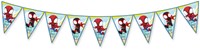Globos Spidey papieren vlaggenlijn FSC 3 meter kinderfeestje decoratie-2