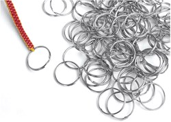 Colorations sleutelringen metaal - creatieve sleutelhanger set 144 stuks