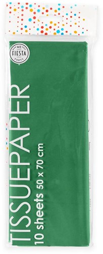 Tissuepapier 10 Vellen Xmas Green, 50x70cm