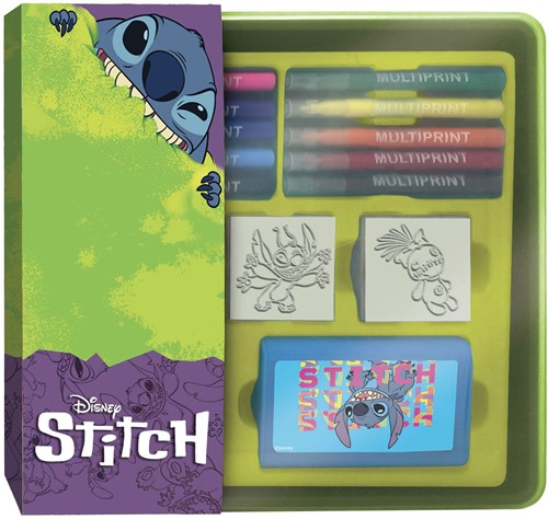 Stitch Stempels en Viltstiften Set in Opbergbox