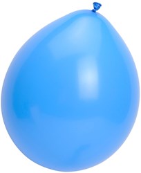 Folat ballonnen donkerblauw 10 stuks - feestdecoratie latex 30 cm