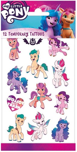 Totum My Little Pony tattoos - tijdelijke plaktattoo set kinderen