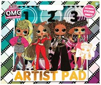 L.O.L. Surprise kleurboek A4 met stickers - creatief speelgoed