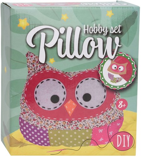 Hobbyset Maak je Eigen Kussen - Uil Design