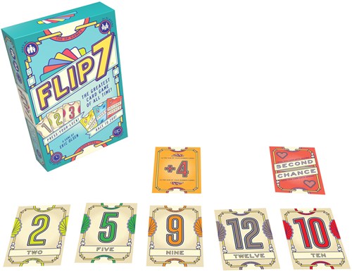 Asmodee kaartspel Flip 7 - strategisch familiespel, 2-8 spelers-3
