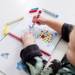 Bambolino Toys Bumba stempelboek - creatief speelgoed voor kinderen