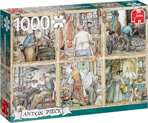 Jumbo puzzel Anton Pieck Craftmanship - 1000 stukjes