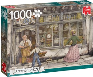 Jumbo puzzel Anton Pieck The Clock Shop - 1000 stukjes
