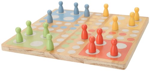 Houten Bordspel Ludo
