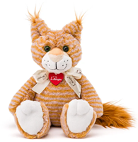 Lumpin knuffel kat Dexter 41 cm - zachte pluche speelgoed poes