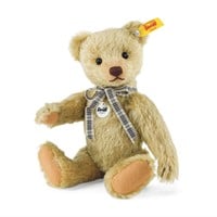 Steiff knuffel klassieke teddybeer, messing