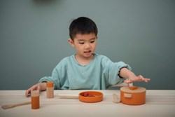 Trixie houten speelgoed kookset - Mr. Fox - FSC - keukenset voor kinderen