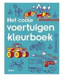 Deltas kleurboek voertuigen voor kinderen - creatief kleurplezier