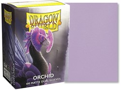 Asmodee kaartenbescherming Dragon Shield Matte Dual Orchid 100 sleeves