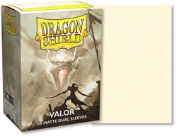 Asmodee kaart sleeves Dragon Shield Dual Matte Valor 100 stuks - TCG bescherming