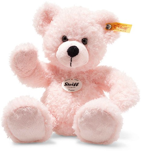 Steiff knuffel teddybeer Lotte, roze