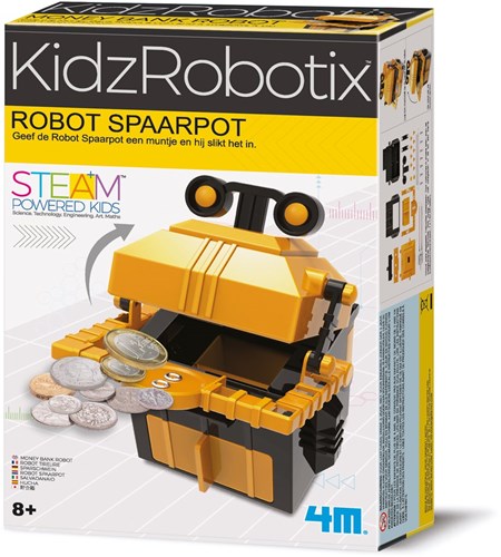4M Robot Savings Bank - French-3