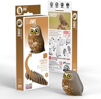 Eugy 3D puzzel - Uil kartonnen bouwpakket voor kinderen 6+