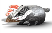 Eugy 3D puzzel - Das - knutselset voor kinderen en volwassenen-2
