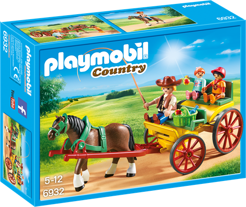 Playmobil country paard en kar 6932