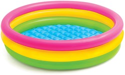 Intex Opblaaszwembad Sunset Glow - Rond - 147 x 33 cm - Multicolor