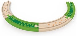 Hape Treinbanen jungle (4 spoorstukken)
