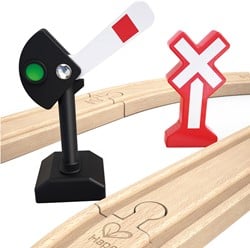 Hape Houten treinbanen set B (14 onderdelen)