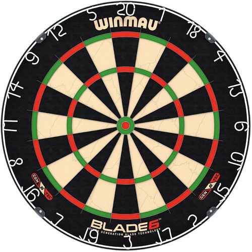 Winmau dartbord Blade 6 professioneel wedstrijd dartbord sisal-2