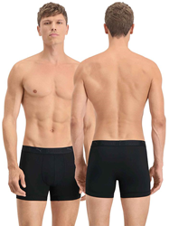 Puma sport boxershort tweelingpak zwart S - ademend ondergoed heren