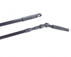 Linea telescoopsteel met knik 2 x 1 m