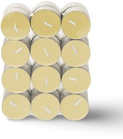Spaas geurtheelichten Shimmering Smile 24 stuks - lange brandduur-3