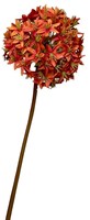 Roberts Collection kunstbloem Allium bol 60cm oranje decoratie bloem