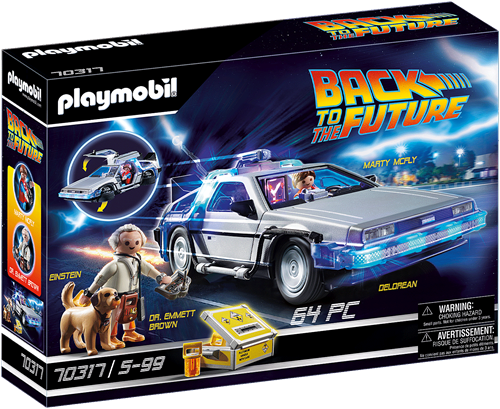 Playmobil Back To The Future - Back to the Future DeLorean 70317