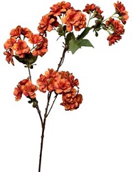 Roberts Collection kunstbloem bloesemtak 80cm oranje decoratie
