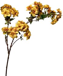 Roberts Collection kunstbloem bloesem tak 80cm okergeel decoratie