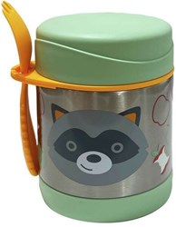 Hape RVS Warmhoudbeker wasbeer kindervoedselbox lunchbox