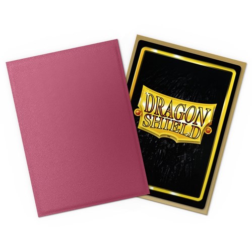 Asmodee sleeves Dragon Shield Matte Dual Pomegranate & Gold 100 stuks kaarten-2