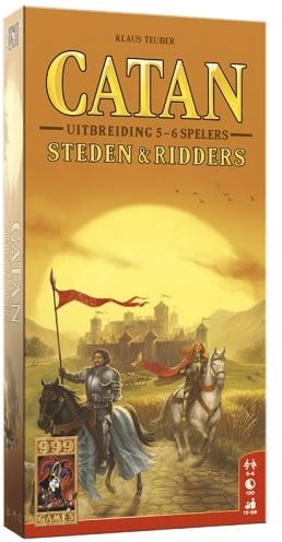 999 Games Catan: Uitbreiding Steden & Ridders 5/6 spelers Bordspel