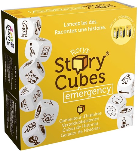 Asmodee Rory's Story Cubes Emergency - ES/FR/NL/PT