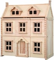 Houten poppenhuis